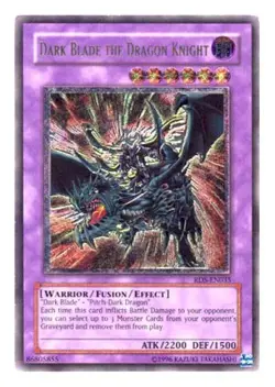 Yugioh! HP Dark Blade the Dragon Knight - RDS-EN035 - Ultimate Rare - 1st Editio - Image 1