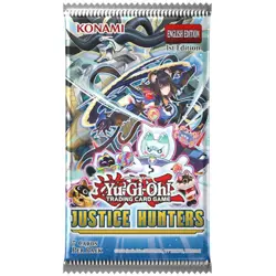 Yugioh Justice Hunters Booster Pack 1st Edition New & Sealed - Image 1