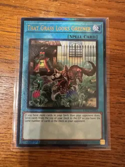 That Grass Looks Greener Yugioh Ultimate Rare RA03-EN063 - Image 1
