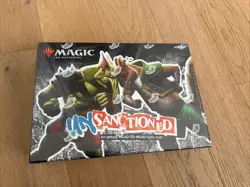 Unsanctioned Sealed Box Foil & Regular Full Art Lands 5 Decks Dice Booster Tutor - Image 1