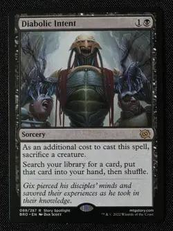 Diabolic Intent The Brothers' War Regular - Image 1