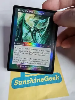 Ugin, the Spirit Dragon (Retro Frame) Secret Lair Drop Foil - Image 2