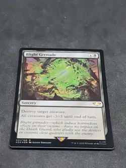 Blight Grenade SURGE FOIL x1 - MTG Warhammer 40K Rare Check My Store - Image 1