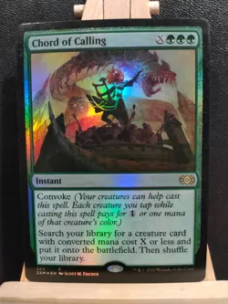 Chord of Calling FOIL - Double Masters Promo - Rare - NM to LP (see pics) MTG - Image 1