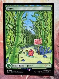 Forest 1943 Secret Lair SpongeBob SquarePants Lands Under the Sea Non-Foil SLD - Image 1