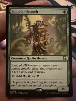 Ignoble Hierarch Commander: Modern Horizons 3 Regular - Image 1