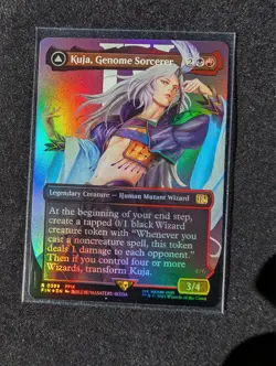 MTG - Kuja, Genome Sorcerer - FOIL Borderless - Final Fantasy - FIN 0399 - Image 1