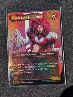 MTG - Kuja, Genome Sorcerer - FOIL Borderless - Final Fantasy - FIN 0399 - Image 2