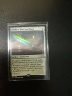 MTG Magic the Gathering Sword of Body and Mind Double Masters Regular - Image 1
