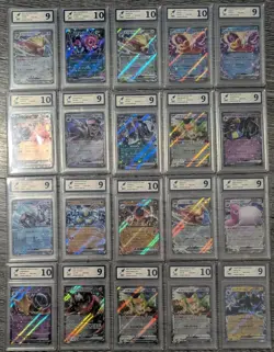 20 X POKEMON BUNDLE - VARIOUS SETS - ALL DOUBLE RARE - RKT GRADED MINT - Image 1