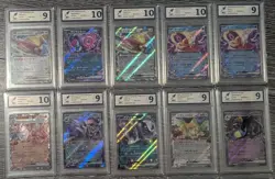 20 X POKEMON BUNDLE - VARIOUS SETS - ALL DOUBLE RARE - RKT GRADED MINT - Image 2