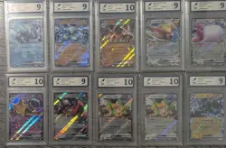 20 X POKEMON BUNDLE - VARIOUS SETS - ALL DOUBLE RARE - RKT GRADED MINT - Image 3