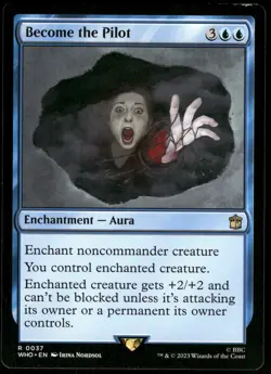 4x Become the Pilot - Universes Beyond: Doctor Who - NM - MTG - Image 1