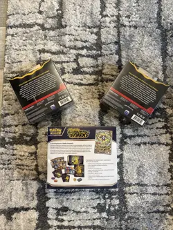 Factory Sealed Pokemon Scarlet&Violet Surging Sparks ETB+Paldean Fates Boosters - Image 2