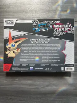 NEW IN HAND Pokemon TCG Black Bolt & White Flare Victini Illustration Collection - Image 2