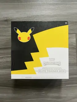 NEW Pokemon TCG Celebrations ETB Elite Trainer Box Pokemon Center Exclusive - Image 1