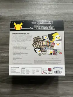 NEW Pokemon TCG Celebrations ETB Elite Trainer Box Pokemon Center Exclusive - Image 2