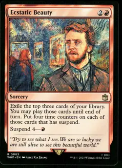 4x Ecstatic Beauty - Universes Beyond: Doctor Who - NM - MTG - Image 1