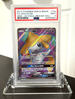 Pokemon Card 2019 Jirachi GX Full Art 79a/236 PSA 9 Collectible Rare NR - Image 1