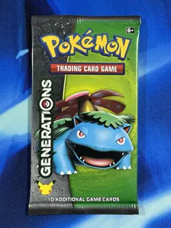 Pokemon XY Generations Booster Pack Venusaur Art Factory Sealed - Image 1