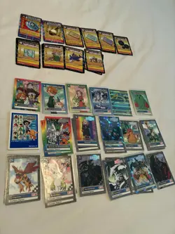 RARE SUPERB lot of DIGIMON cards (+250) from 1999-2000 Excellent Pokemon - Image 4