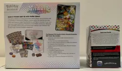 Pokemon Scarlet & Violet Prismatic Evolutions ETB & 151 Booster Bundle 2 SEALED - Image 2