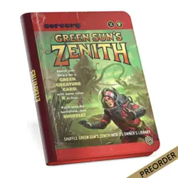 Ultimate Guard Zipfolio 360 XenoSkin Binder - Magic MTG Edge of Eternities - Gre - Image 1
