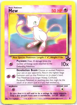 #8 Mew (8) Pokemon WoTC Promo Promo - Image 1