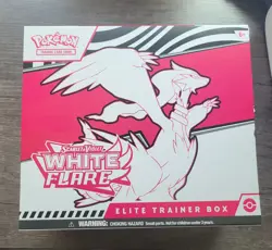 Pokemon TCG Scarlet & Violet White Flare Elite Trainer Box ETB No Boosters - Image 1