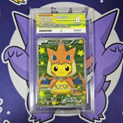 Pokemon TCG Mega Charizard Y Poncho Pikachu 208/XY-P JPN Exclusive ACE 8 POP 1 - Image 2