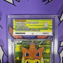 Pokemon TCG Mega Charizard Y Poncho Pikachu 208/XY-P JPN Exclusive ACE 8 POP 1 - Image 4