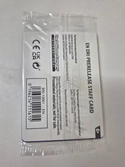 Destined Rivals Staff Promo Pack SEALED Typhlosion, All Promos Pokemon STAFF - Image 2
