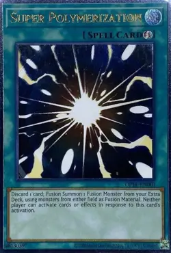 Super Polymerization - OP14-EN001 - Ultimate Rare - Unlimited Edition x1 Lightly - Image 1