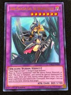 Yugioh Dark Magician Girl the Dragon Knight DRL3-EN044 1ST ULTRA x3 (NM) - Image 1
