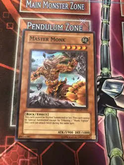 Yugioh! Master Monk DR3-EN200 Super Rare NM/M - Image 1