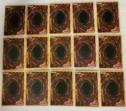 Yu-Gi-Oh Card Lot Of 15 - 1996 1st First Edition KAZUKI TAKAHASHI (LP/HP) - Image 2