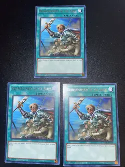 Yugioh x3 Reinforcement of the Army AMDE-EN051 Rare 1st Edition - Image 1