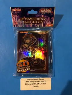 Yu-Gi-Oh ( I:P MASQUERENA ) - 50 Small Card Sleeves - Official Konami Product - Image 1