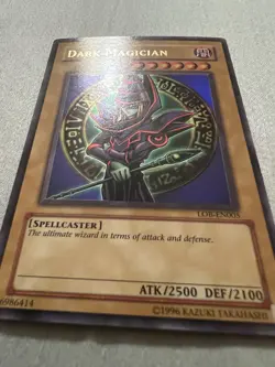 Dark Magician LOB-005 Unlimited Ultra Rare NM YuGiOh! - Image 2