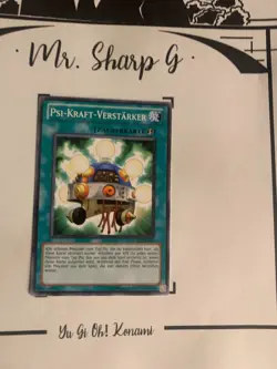 PSI POWER AMPLIFIER - EXVC-EN055 GERMAN Yu-Gi-Oh! CARD COMMON KONAMI - Image 2