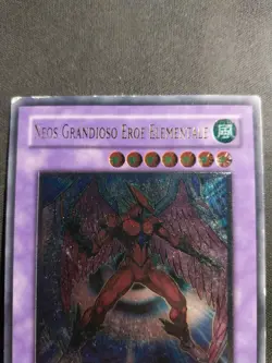 Elemental Hero Air Neos Ultimate Rare Ston-IT034 (Italian) Yugioh Card - Image 2