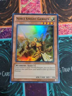 Yu-Gi-Oh! Noble Knight Gawayn REDU-EN000 Unlimited Super Rare NM - Image 1