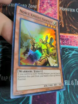 Yu-Gi-Oh! Noble Knight Gawayn REDU-EN000 Unlimited Super Rare NM - Image 2