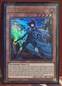 JUSH-EN031 K9-17 Izuna Ultra Rare Yu-Gi-Oh Card 1st Edition New - Image 1
