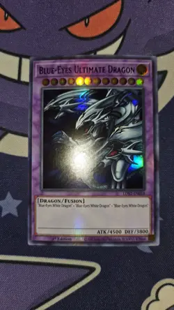 Yugioh Blue-Eyes Ultimate Dragon LDS2 Ultra Rare 1st Edition - Image 1