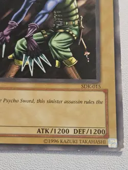 Dark Assailant SDK-015 Yu-Gi-Oh! Light Play Unlimited - Image 5