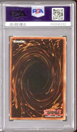 Yu-Gi-Oh Legend of Blue Eyes 1st Edition WAVY Tri-Horned Dragon LOB-000 PSA 7 - Image 2