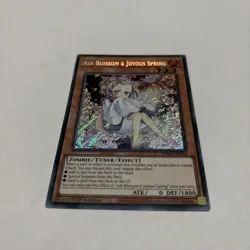 Ash Blossom & Joyous Spring RA04-EN025 Secret Rare Yugioh Card Mint 1st Edition - Image 1