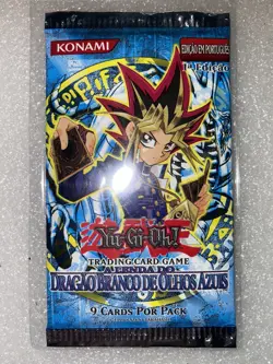 YuGiOh Legend of Blue-Eyes White Dragon (LOB) 1st Edition Pack (Portuguese) - Image 1
