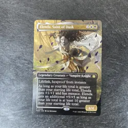 1x Elenda, Saint of Dusk ~~ Borderless NM-Mint, English Foundations MTG Magic - Image 1